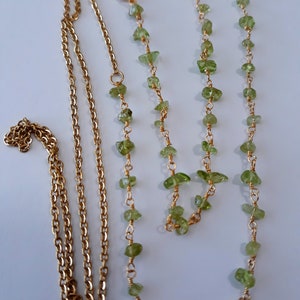 Peridot Gemstone Waist Chain, waist beads, gemstone chip waist chain, body jewelry, belly chain, belly beads