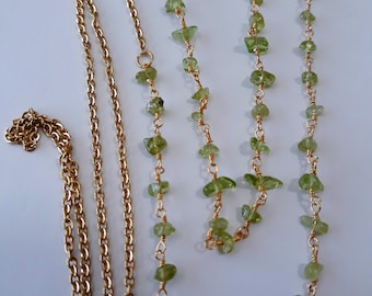 Peridot Gemstone Waist Chain, waist beads, gemstone chip waist chain, body jewelry, belly chain, belly beads