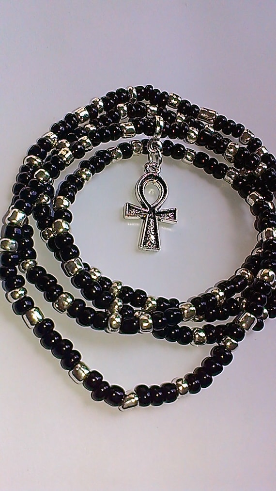 ankh waist beads