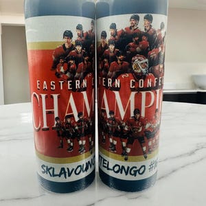 Florida Panthers Stanley Cup Tumbler: Personalized NHL Hockey Gift