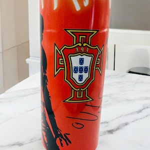 Personalisierte Ronalo CR7 Trinkflasche: Personalisierter 20oz Tumbler