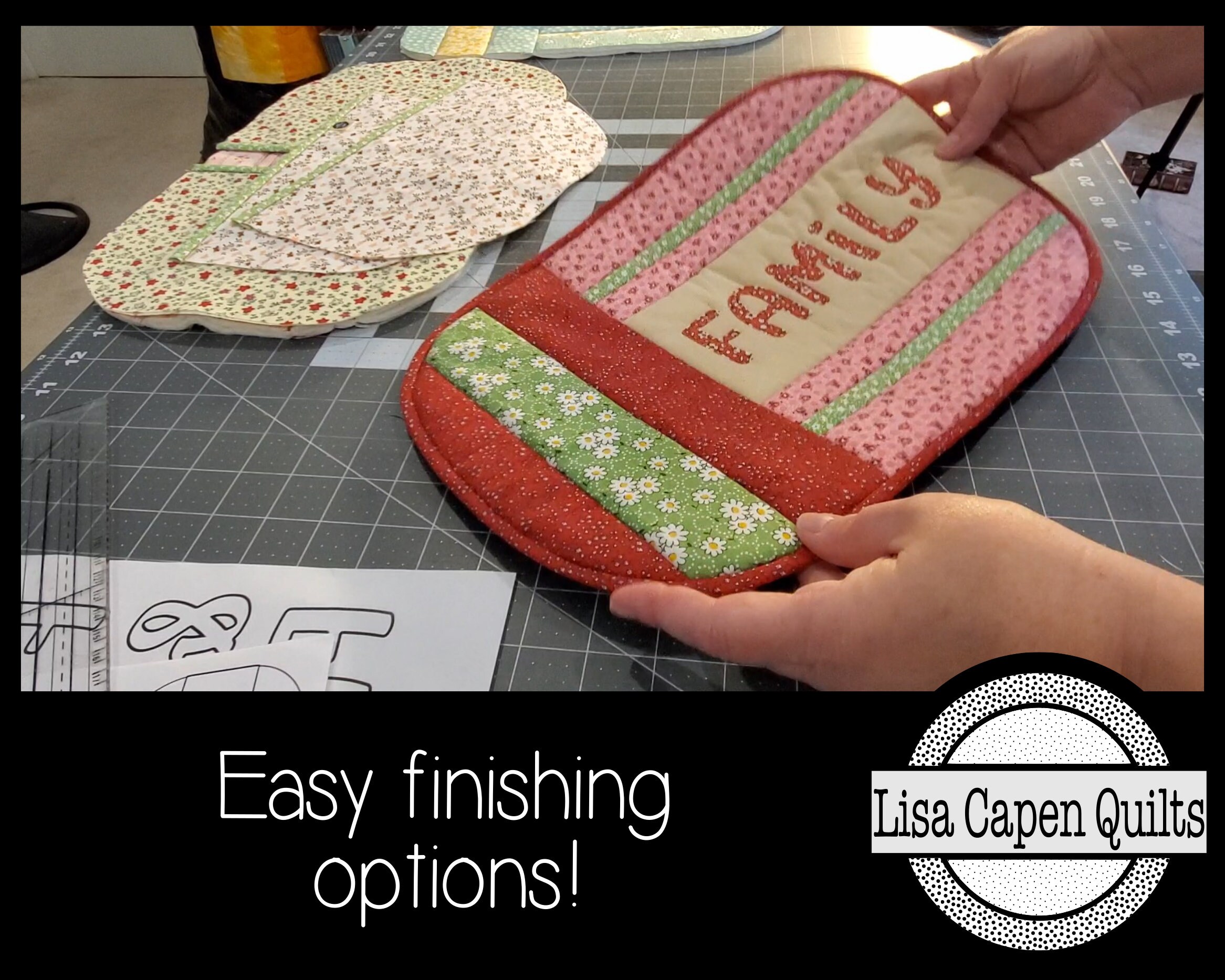 Casserole Dish Hot Pad- Quilted Gift For Christmas - Bre T Quilt