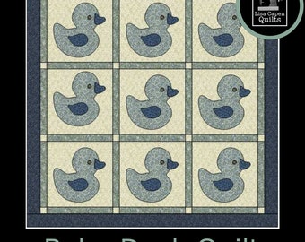 Lisa Capen Quilts によるベビーダックキルト - PDF および SVG カット ファイル