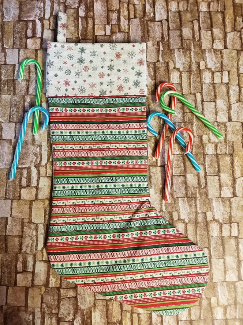 Victorian Quilted Christmas Stocking Pattern Foundation - Etsy