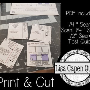 Quilter's Seam Guides - 3 Most Common Used Seam Allowances in QUILTING ...