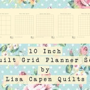 quilters graph paper instant printable download 12 inch etsy