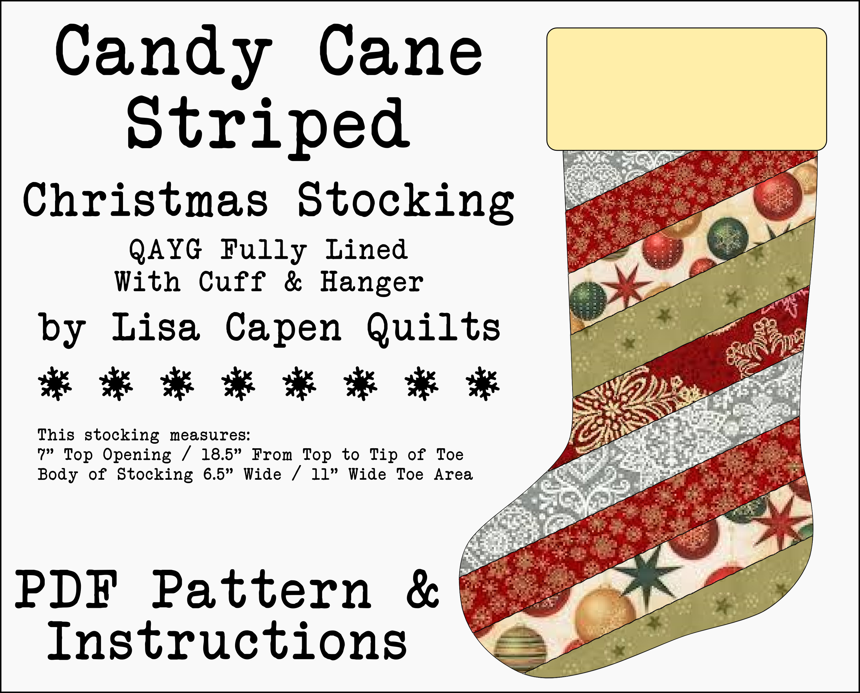 Handmade Christmas Stocking Tutorials - Diary of a Quilter