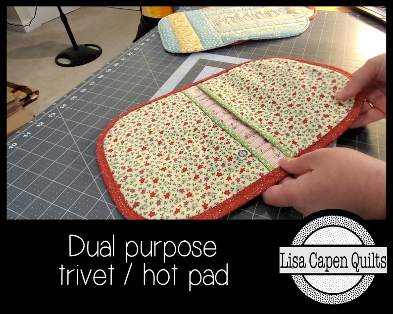 Quilt as You Go Casserole Trivet/hot Pad Trio W/ SVG Cutting Etsy