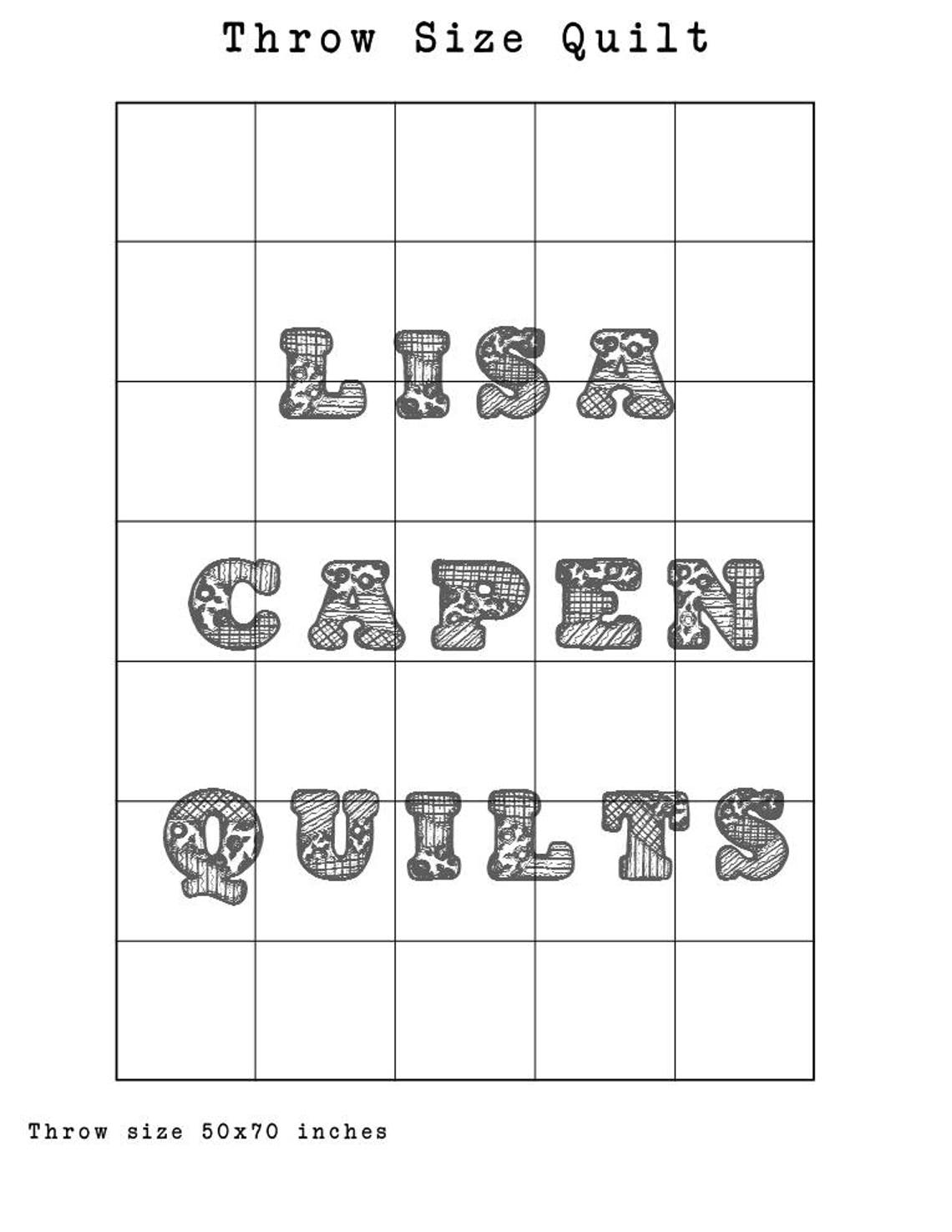 Quilters Graph Paper Instant Printable Download 10 Inch Etsy