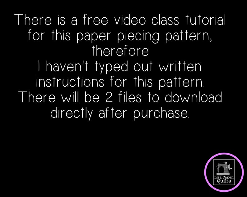 Churn Dash Quilt Block Pattern - Paper Piecing Templates - Read Listing ...