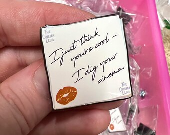 Flawed Harry “Cinema” Inspired Enamel Pin (read item description)