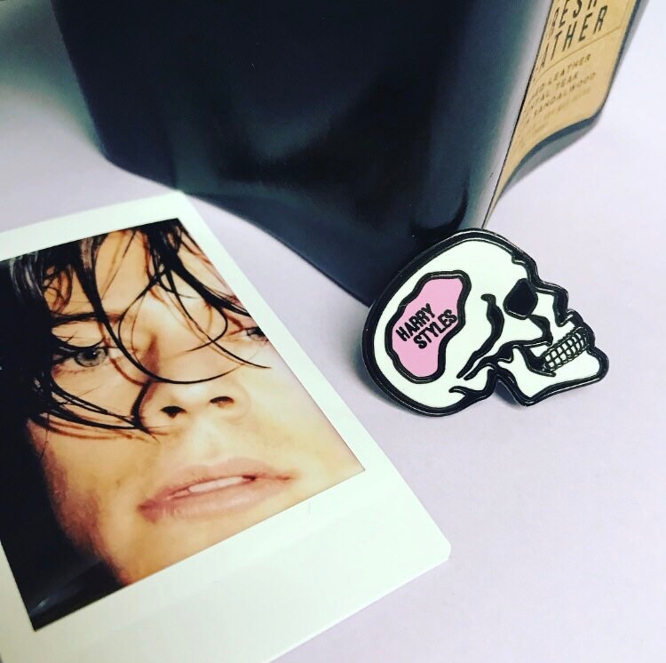 Inside My Head Enamel Pin