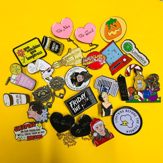 ON SALE Enamel Pins pins May Have Minor Flaws Etsy Ireland