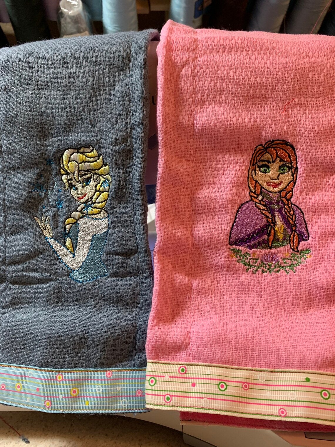 Disney Princesses Burp Cloths Etsy