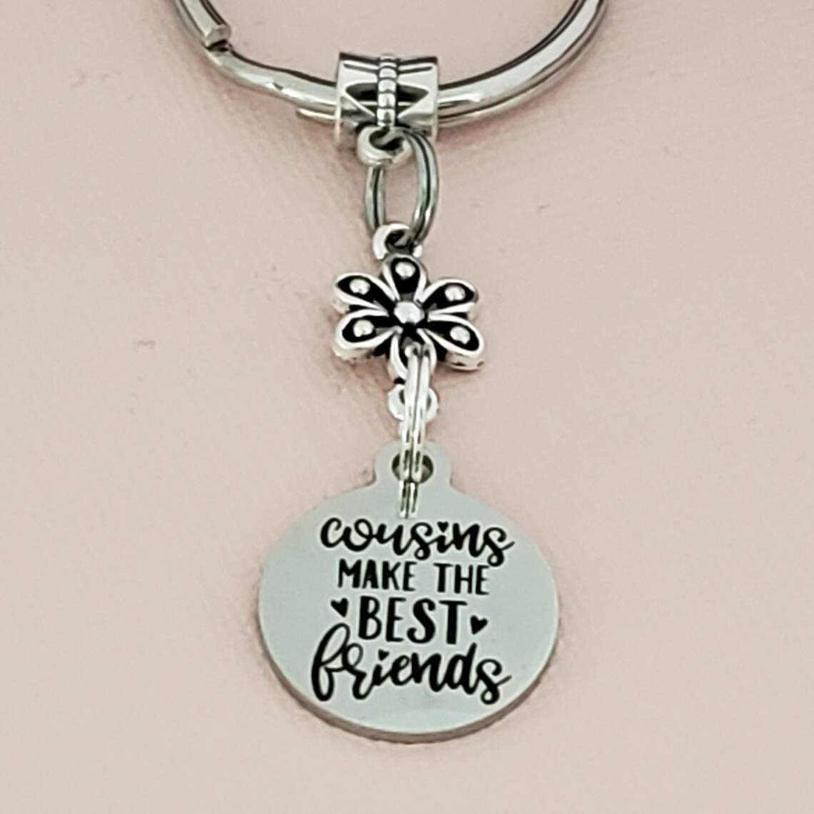 Cousin Keychain Cousins Best Friend Cousin Quote MCS00102 Etsy