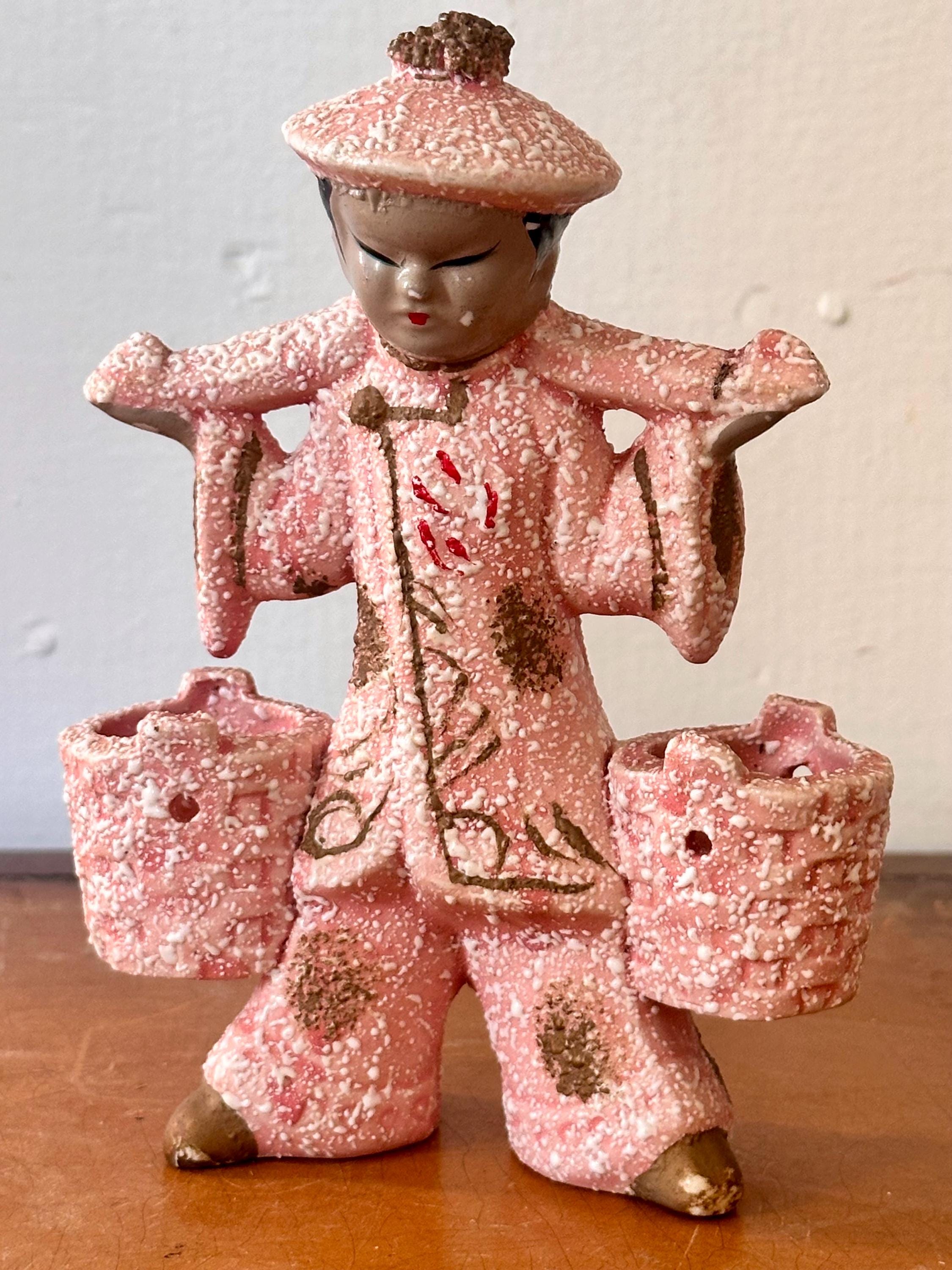 Mid Century Asian Figurines - Etsy