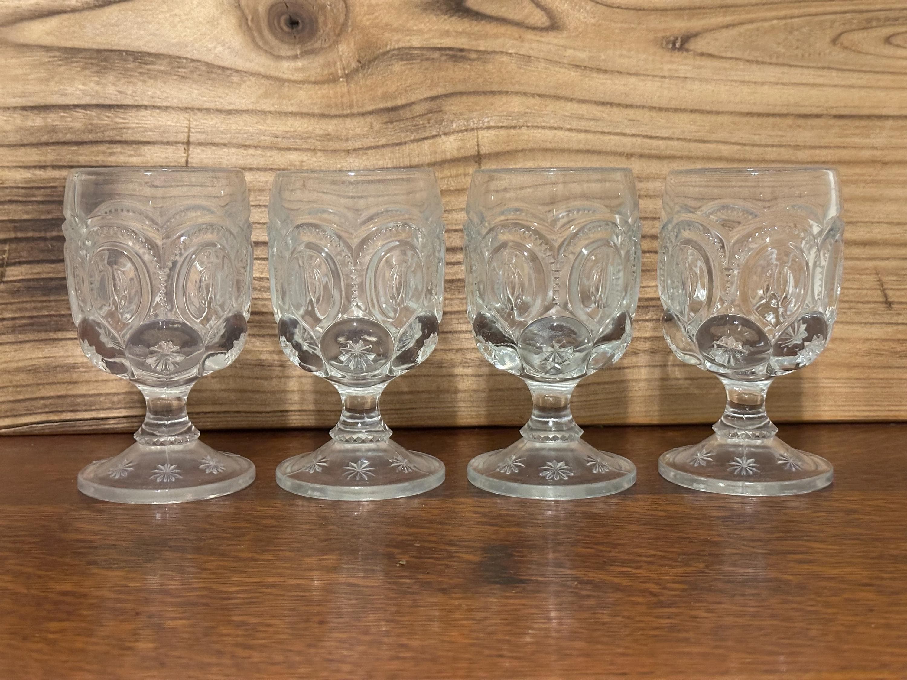 Le Smith Moon and Stars Glassware - Etsy