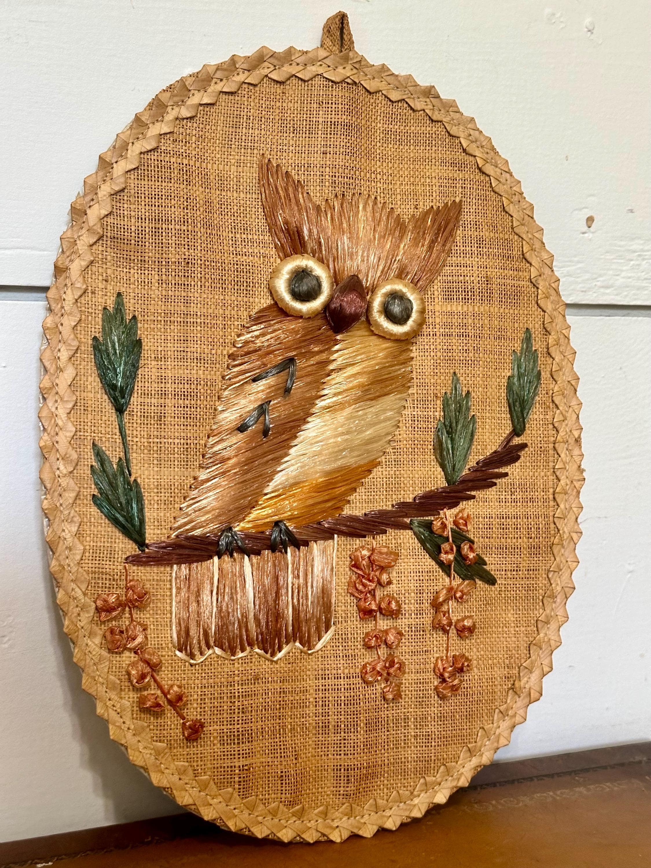 Vintage Woven Wall Hanging - Etsy