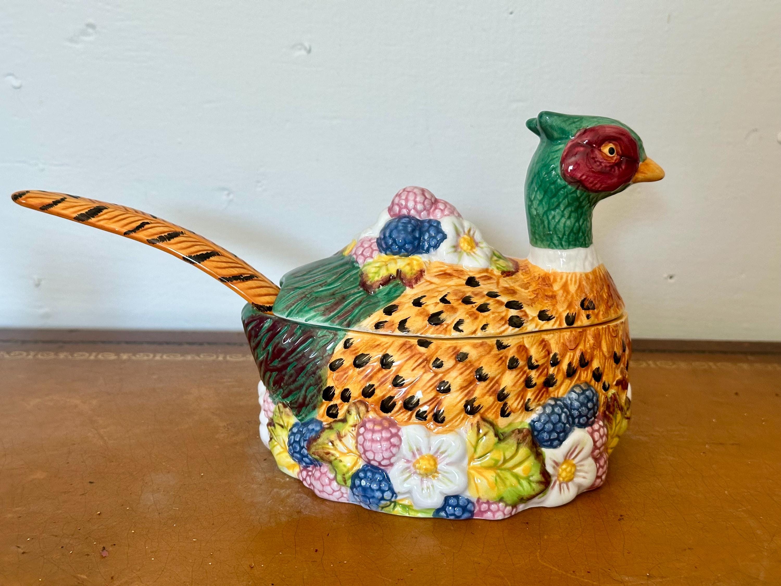 Fitz and Floyd フィッツとフロイド オウム ピッチャー 水差し Fitz and Floyd フィッツとフロイド オウム ピッチャー 水差し