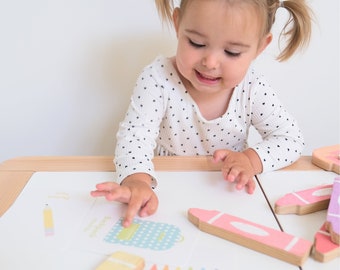 School Supplies Flash Cards, Homeschool Materials, Homeschool Flashcards, Back to School, Preschool Learning, Kindergarten, Education, Kids