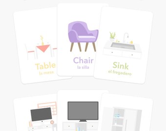 Household Flashcards, Learning Appliances, Toddler PreK