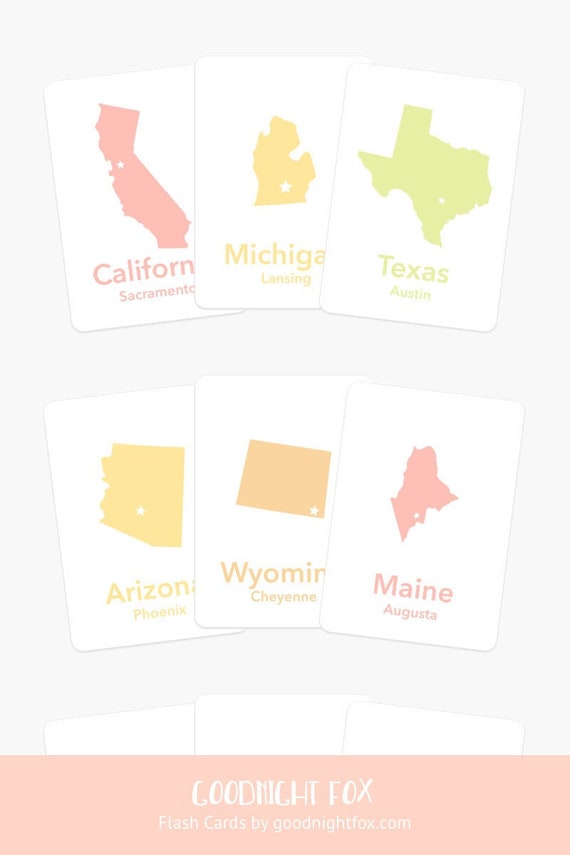 50-states-flash-cards-united-states-learning-flash-cards-us-etsy