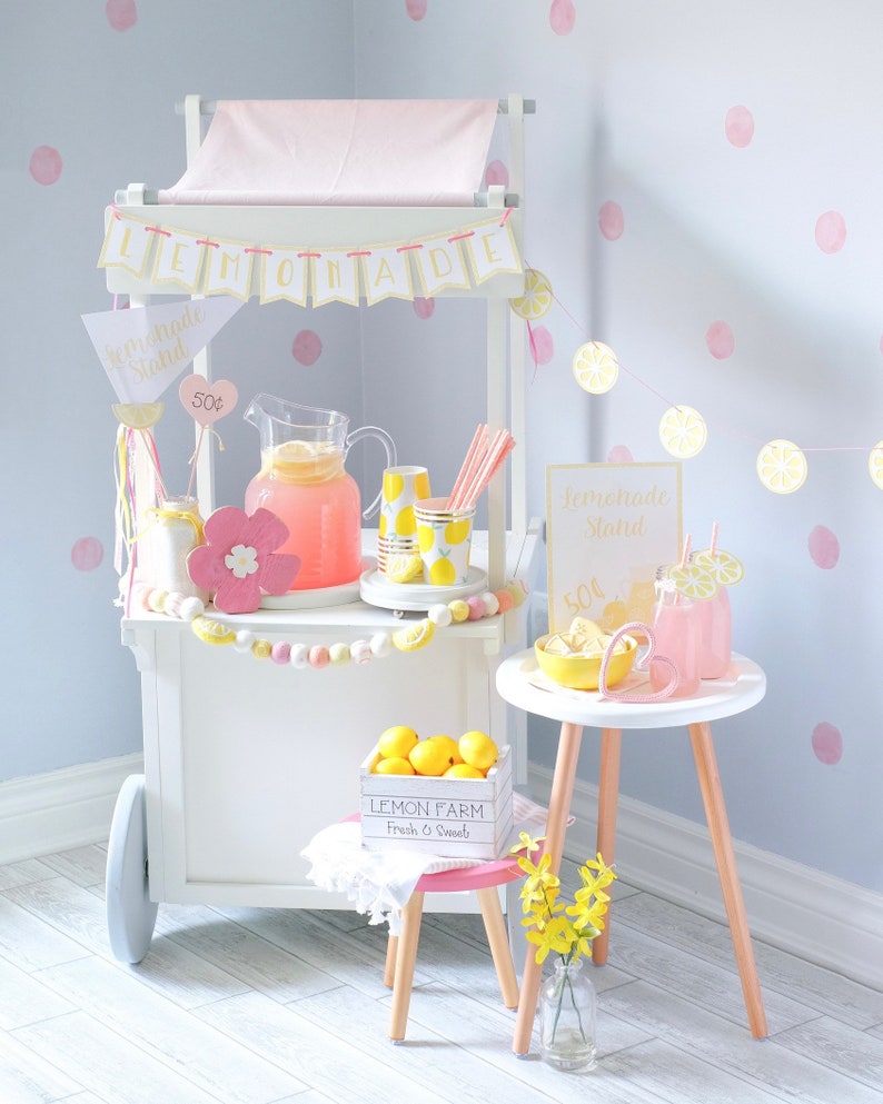 Lemonade Stand Printables Printable Play Printable - Etsy