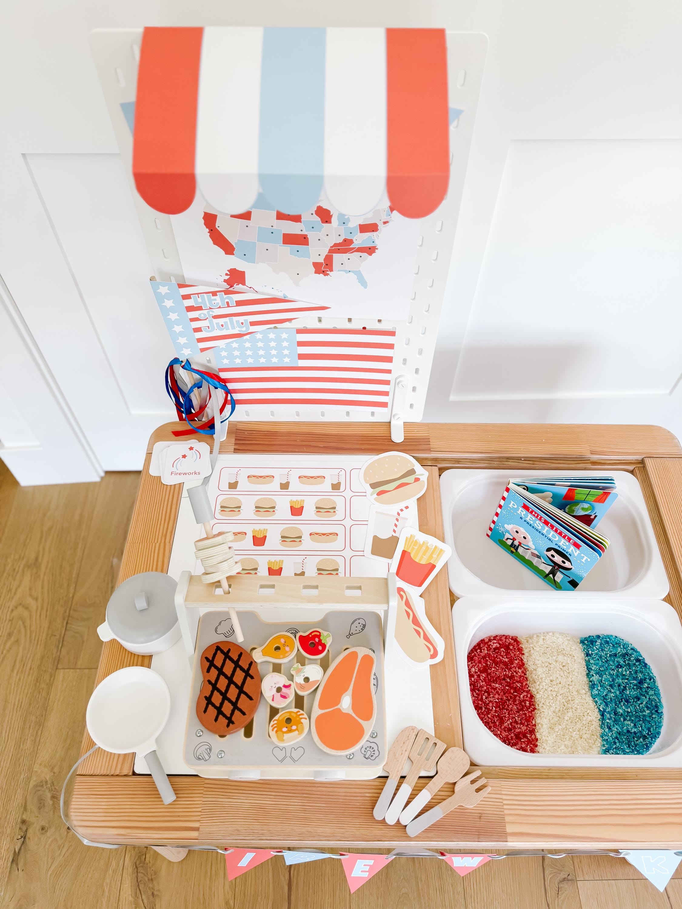 4th of July Dramatic Play & Printable Worksheets - Etsy