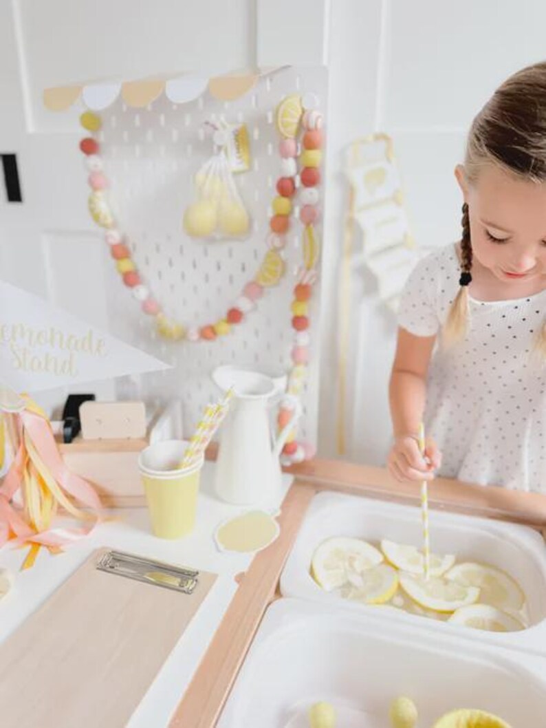 Lemonade Stand Pretend Play Printable | Toddler Summer Activity | Dramatic Play Lemonade Stand | Kids Business Play | Preschool Learning image 11