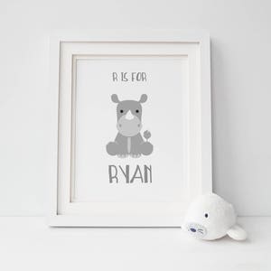 Baby Name Print, Baby Name Art, Baby Gift 50, Baby Gift 30, Baby Gift 20, Personalized Baby Gift, Baby Name Printable, Initial Print image 4