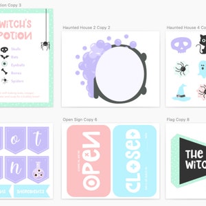 Pastel Halloween Printable Sensory Plan