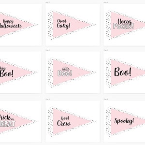 Halloween Flags, Flisat Table Play Set, Printable Activities, Boo Crew Play, Pretend Halloween, Make Believe, Ghouls Gals, Witches