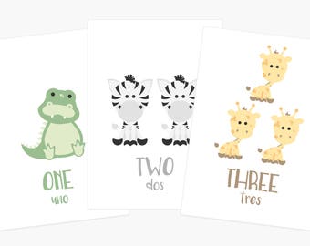 Tarjetas didácticas para contar, juguete educativo, regalo de aprendizaje para niños pequeños