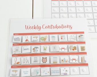 Positive Parenting Family Contributions Kit, Download Chore Chart Alternative, Printable Toddler Jobs Chores, Self-sufficient Happy Kids