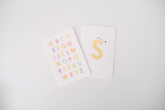 Tactile Alphabet Flashcards for Toddlers | Tracing Letters A–Z | Montessori Sensory Learning Cards | Preschool Writing Practice | Ages 2–5