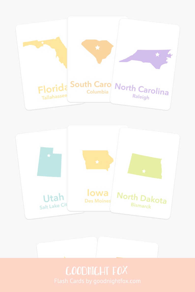 50-states-flash-cards-united-states-learning-flash-cards-us-etsy