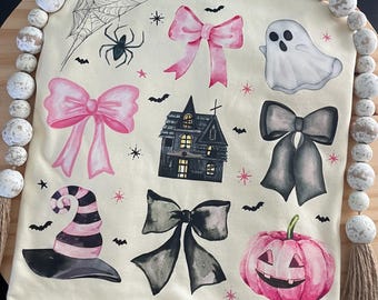 Coquette Halloween Shirt, Fall Shirt for Girls, Matching Halloween Shirt, Kids Halloween shirt, Coquette Halloween Shirt for Children