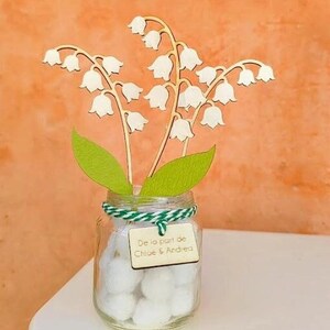 Personalized sprig of lily of the valley - May 1st