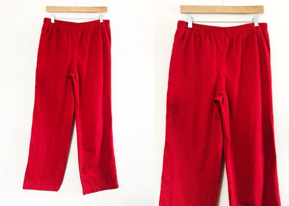white stag pants