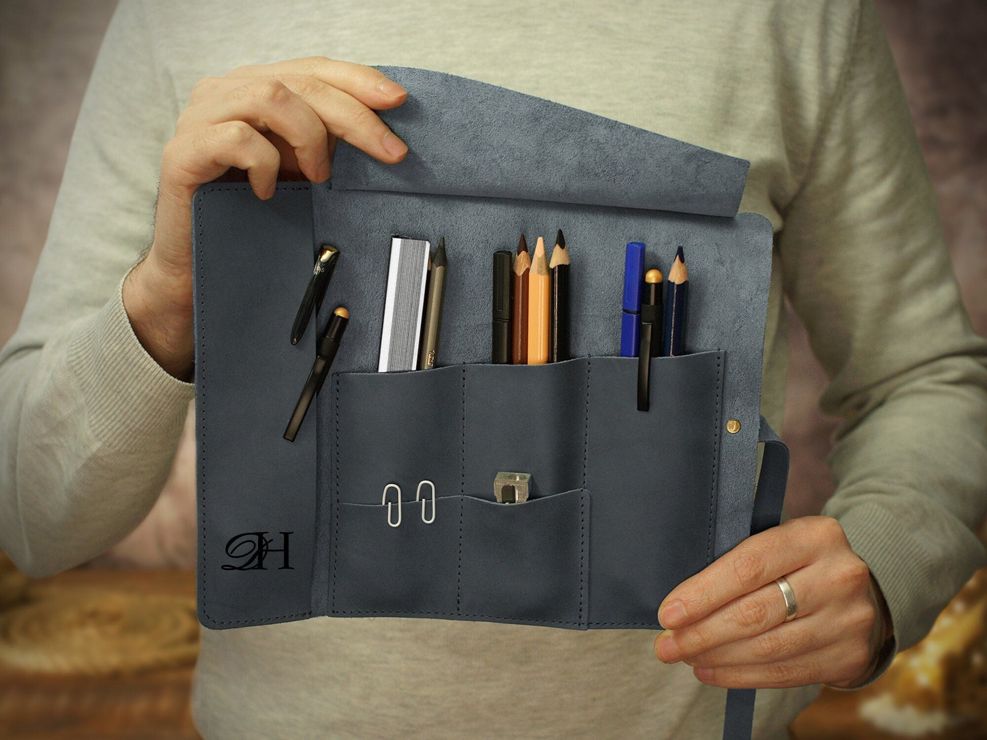 Stylish and Durable Pencil Pen Case