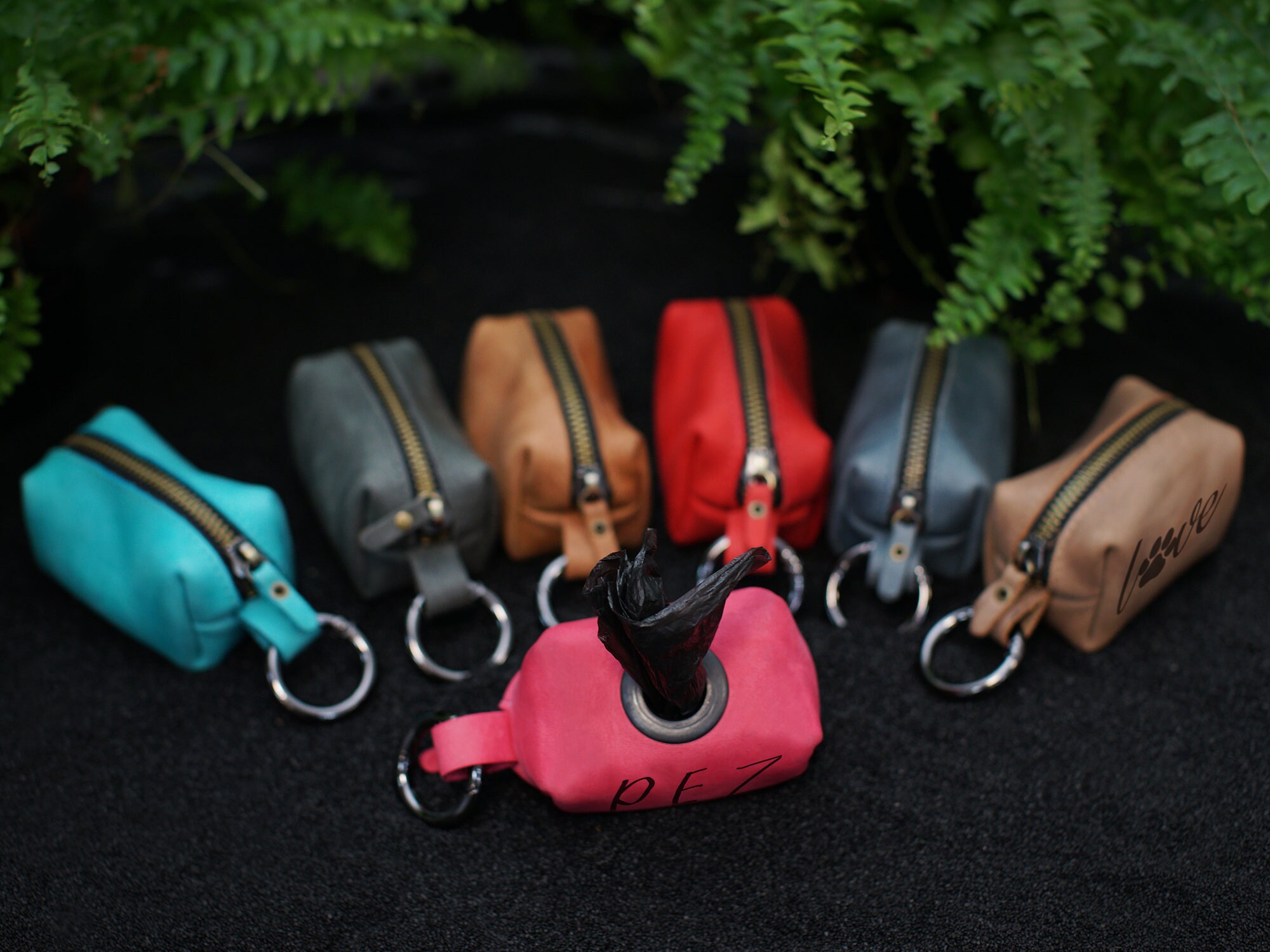 Dog Poop Bag Holder Dog Waste Bag Holder Leather Dog Poop Etsy