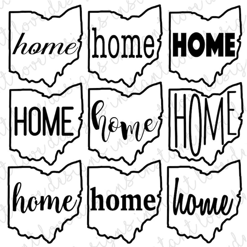 Free Free Home Ohio Svg 653 SVG PNG EPS DXF File