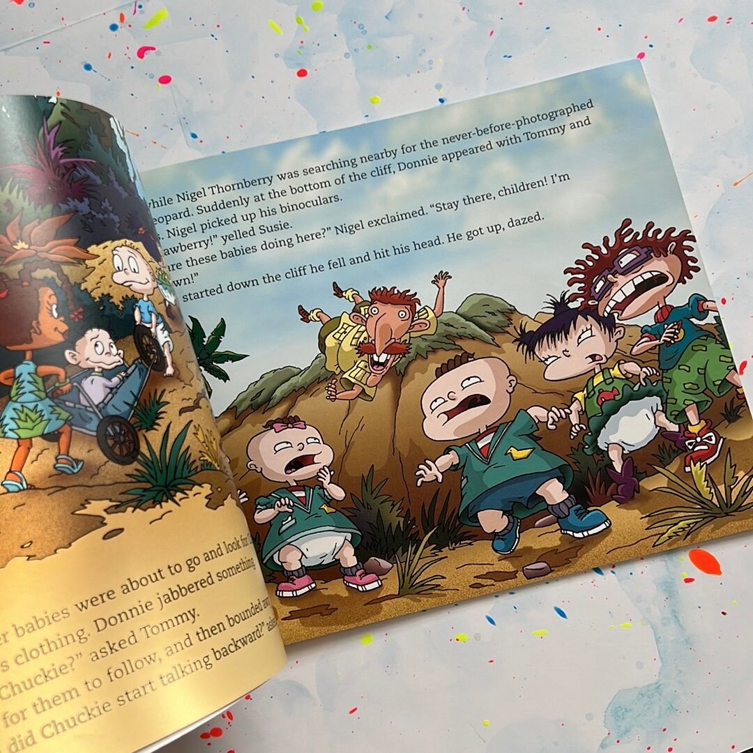 Sally From Rug Rats VINTAGE Nickelodeon Rug Rats Castaways Book! 2004 First Edition - Etsy