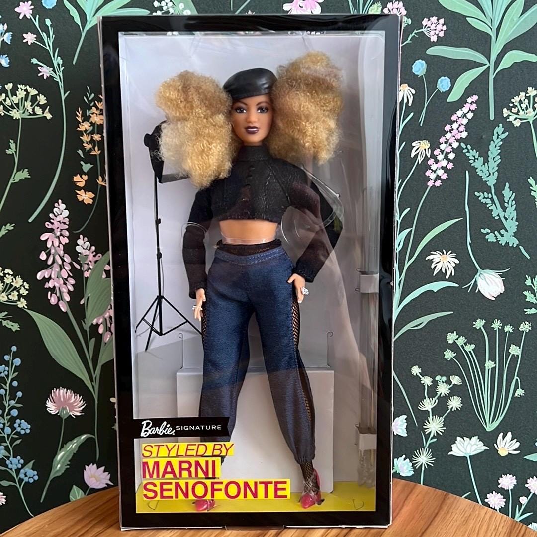 Amazon.com: Barbie Styled by Marni Senofonte Doll : Toys & Games