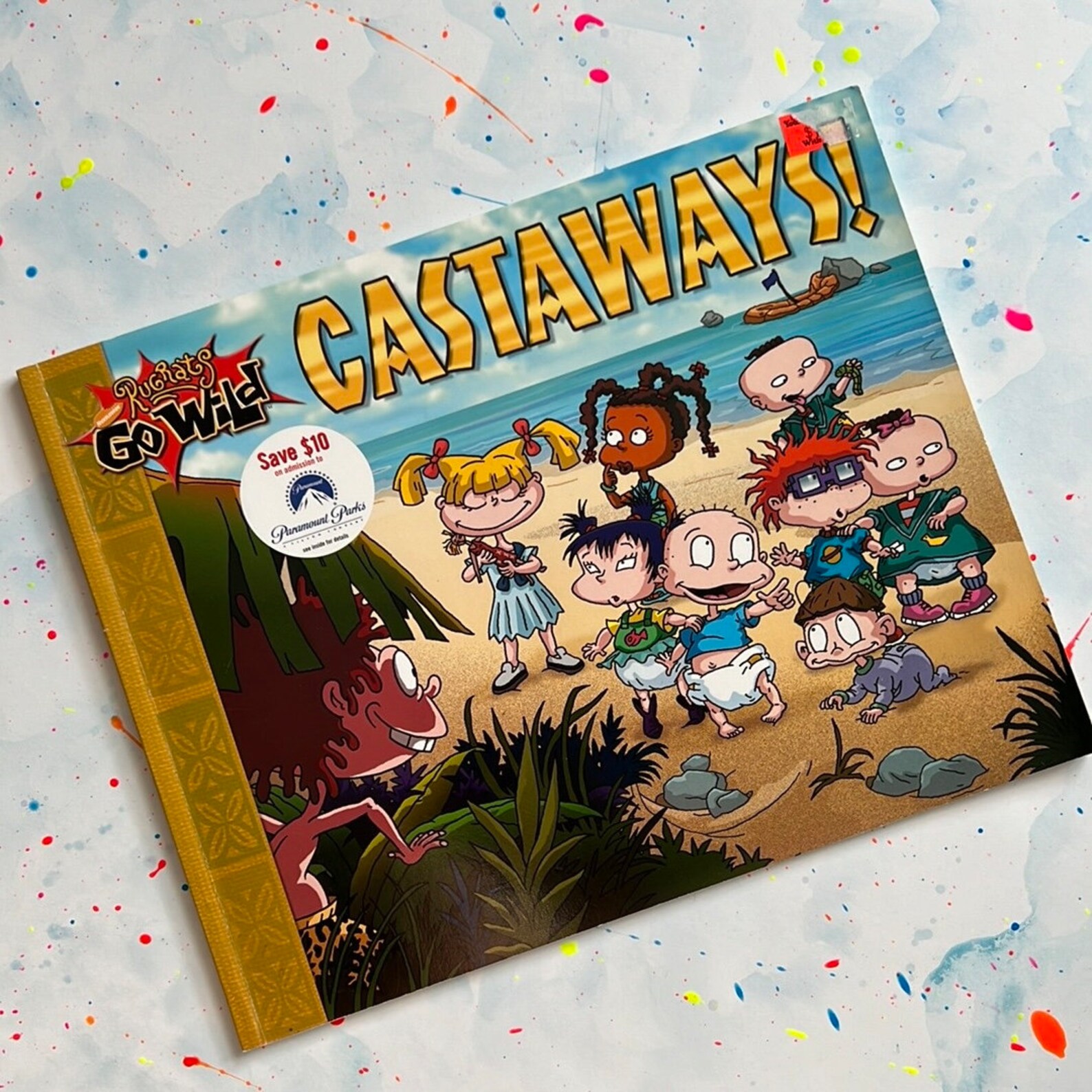 Sally From Rug Rats VINTAGE Nickelodeon Rug Rats Castaways Book! 2004 First Edition - Etsy