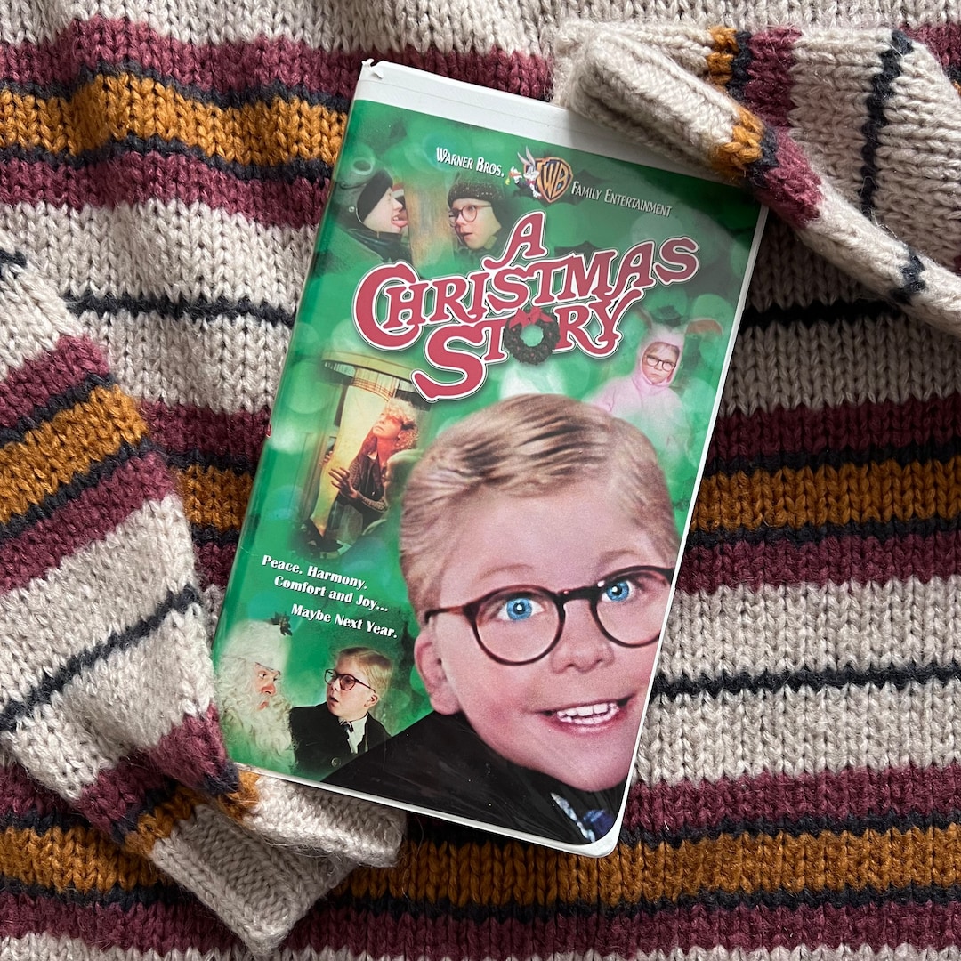 VINTAGE Christmas VHS a Christmas Story 1990s Etsy