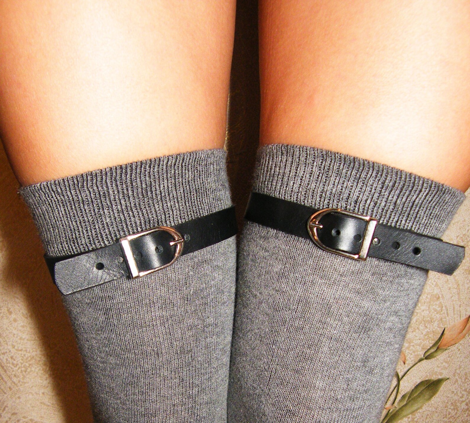 Leather Stocking Straps legs Leather Belts legs harness Etsy