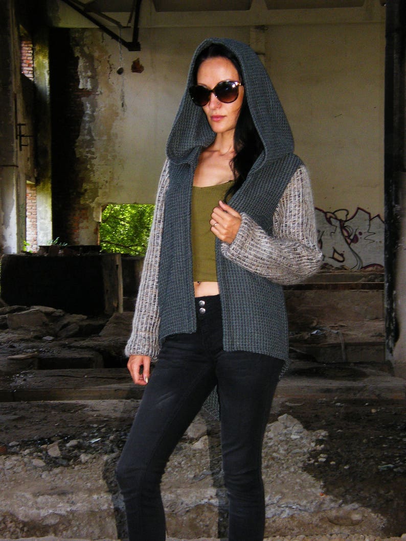 Burning Man Jacket Hooded Sweater Hooded Jacket Hooded vest
