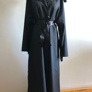 Black Robe Grim Reaper Costume Ceremonial Robe Wizard - Etsy