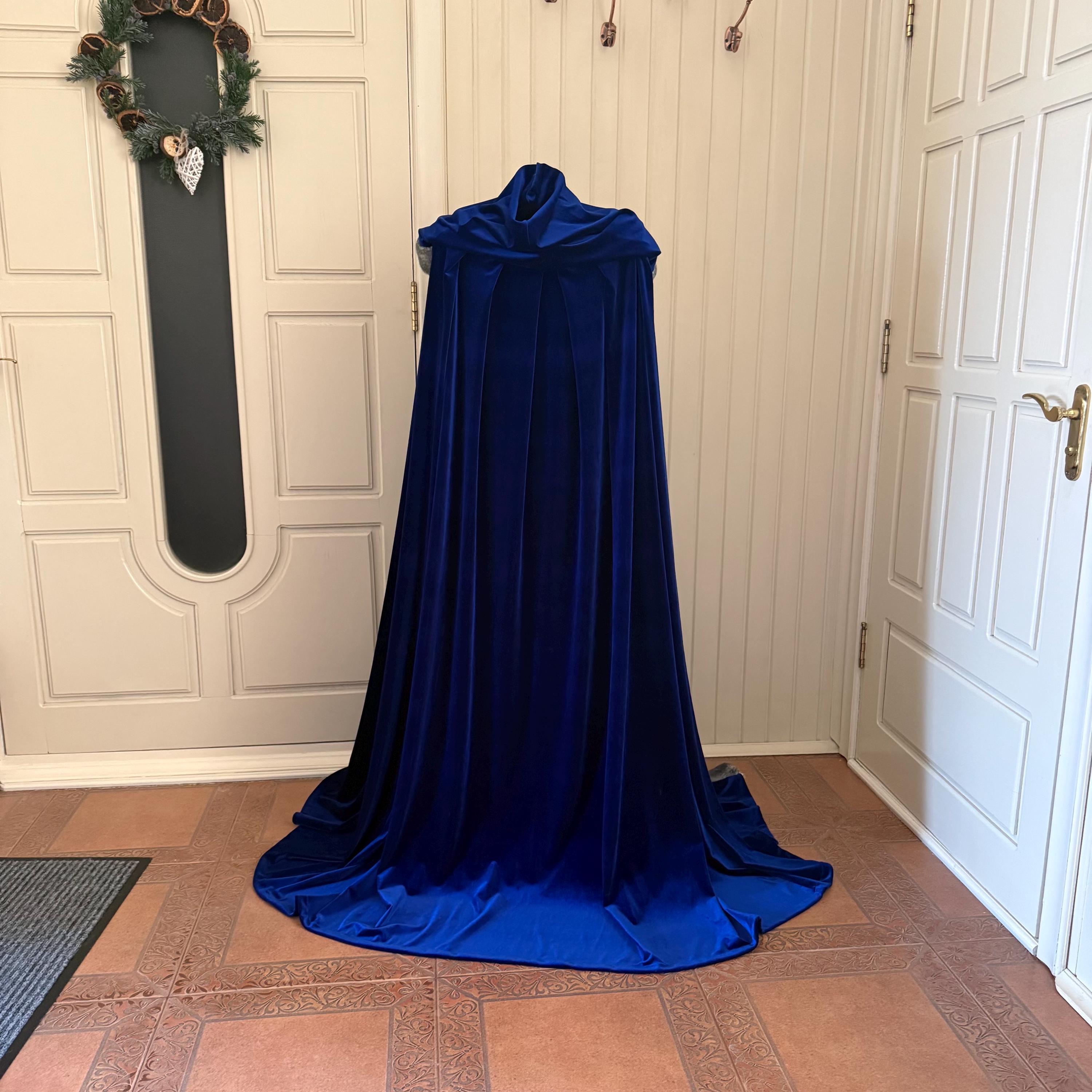Blue Velvet Hood